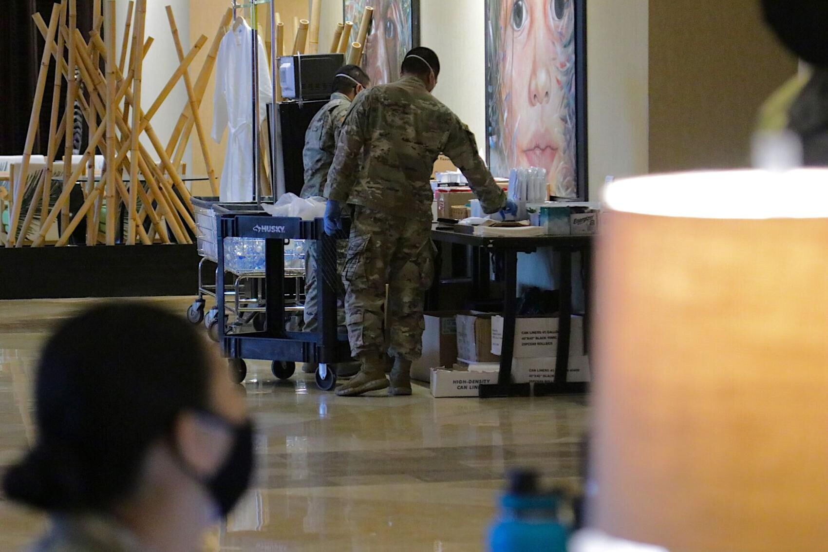 Guam National Guard soldiers